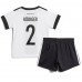 Billige Tyskland Antonio Rudiger #2 Hjemmetrøye Barn VM 2022 Kortermet (+ korte bukser)
